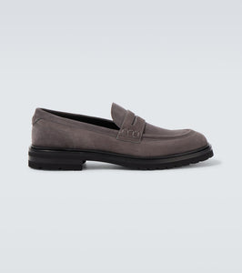 Dolce&Gabbana Altavilla suede penny loafers
