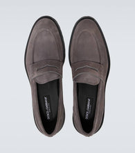 Dolce&Gabbana Altavilla suede penny loafers