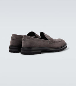 Dolce&Gabbana Altavilla suede penny loafers