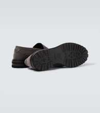 Dolce&Gabbana Altavilla suede penny loafers