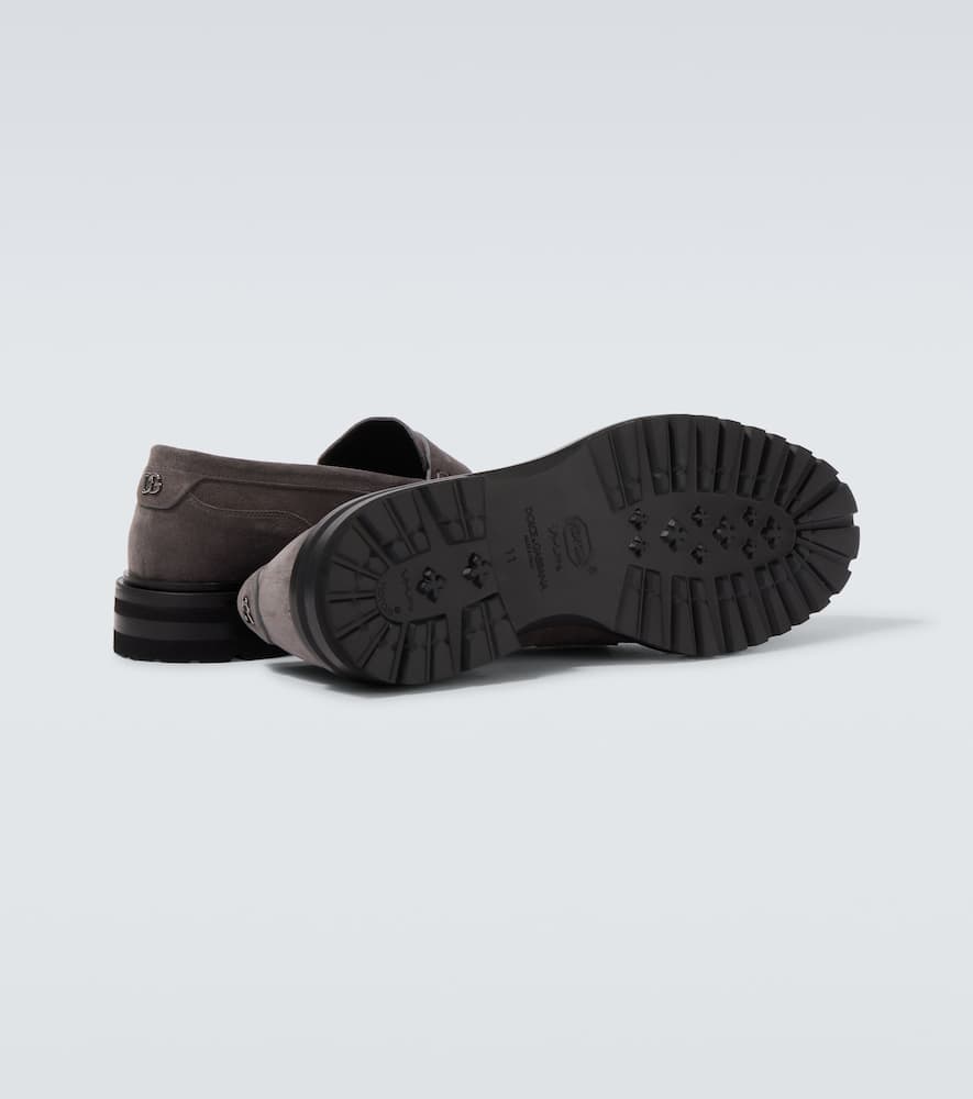 Dolce&Gabbana Altavilla suede penny loafers