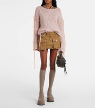 Amina Muaddi Veneda 15 knee-high sock boots