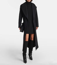 Gianvito Rossi Leather-trimmed knee-high boots