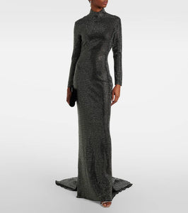 Solace London Vivienne embellished gown