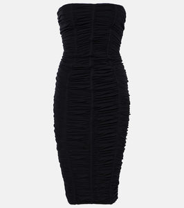 The Attico Tulle bustier dress