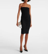 The Attico Tulle bustier dress