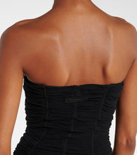 The Attico Tulle bustier dress