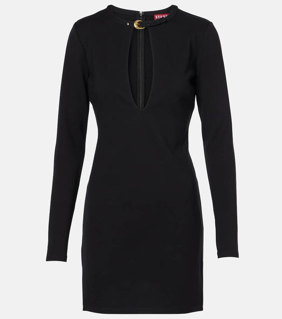Staud Astor ponte minidress