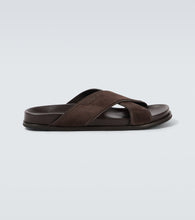 Brioni Suede slides
