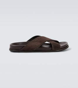 Brioni Suede slides