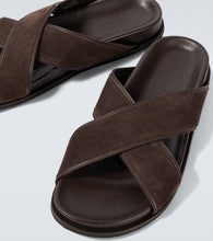 Brioni Suede slides