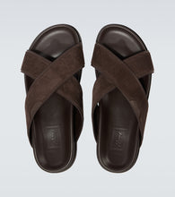 Brioni Suede slides