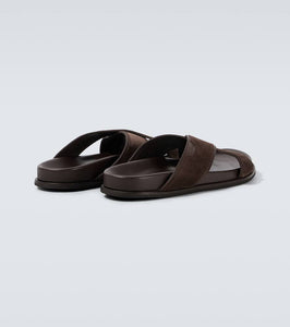 Brioni Suede slides