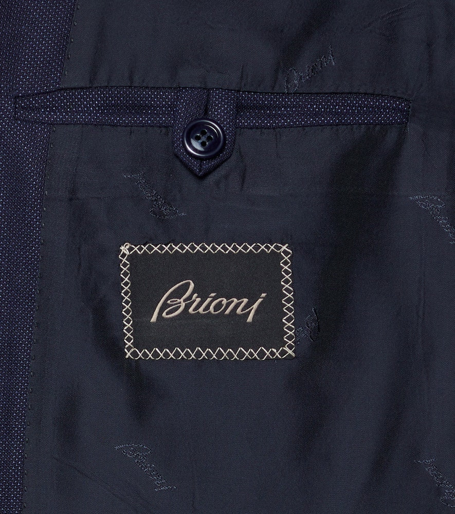 Brioni Wool, silk, and cashmere suit jacket