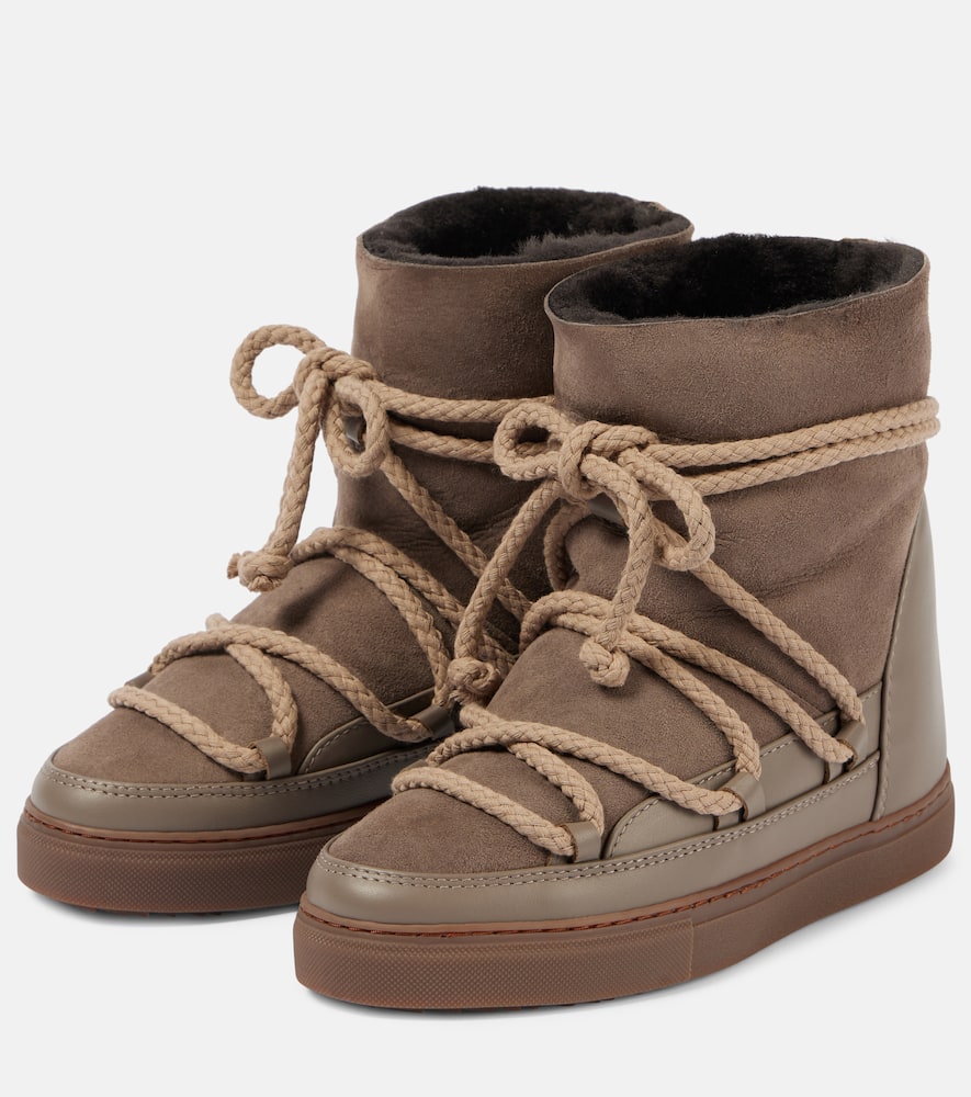 Inuikii Classic Wedge leather snow boots
