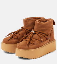 Inuikii Classic Low suede platform ankle boots