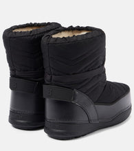 Bogner La Plagne faux leather snow boots