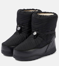Bogner La Plagne faux leather snow boots