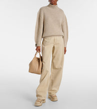 Bogner Shearling-trimmed leather ankle boots