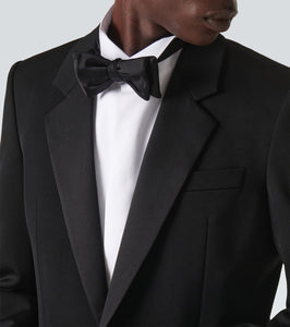 Saint Laurent Wool grain de poudre tuxedo jacket