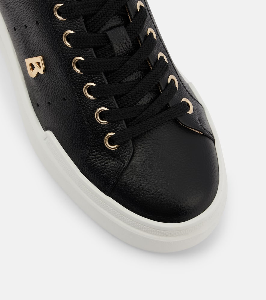Bogner Hollywood leather platform sneakers