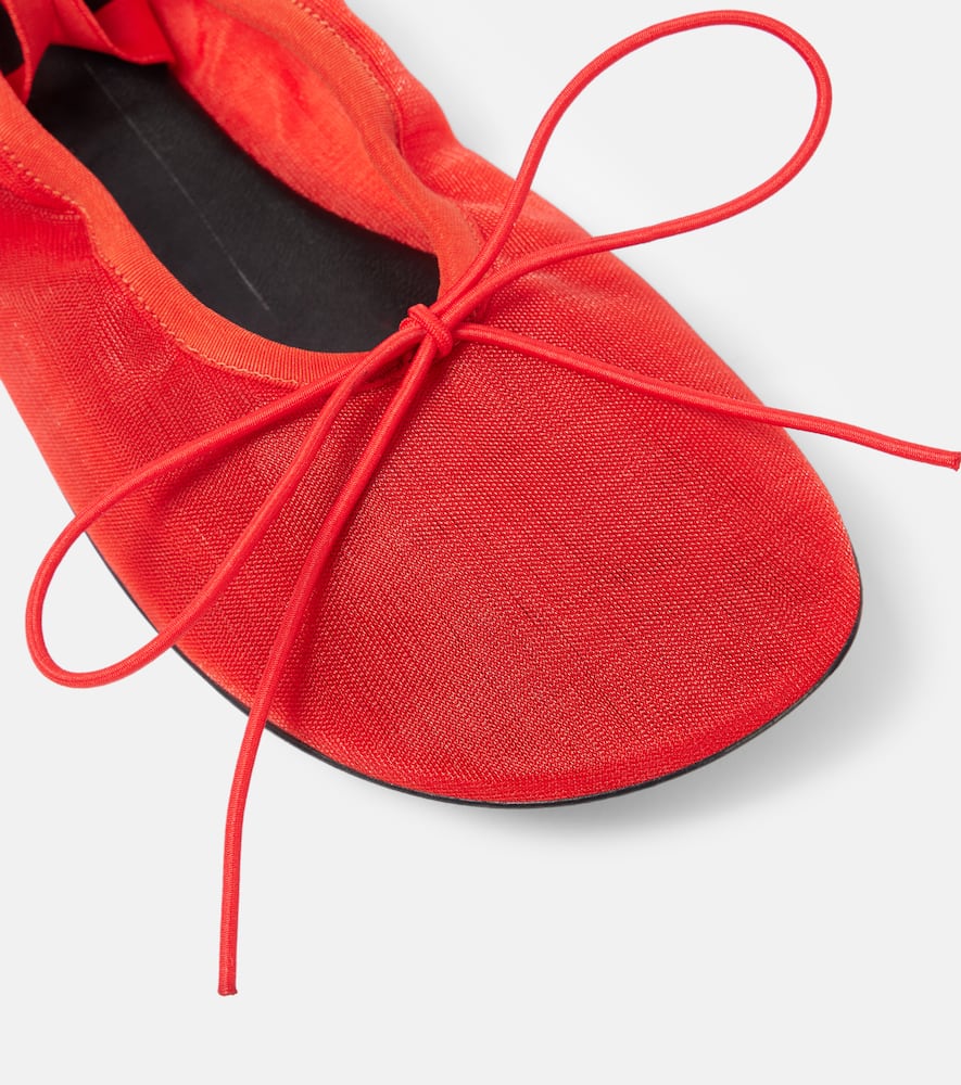 Proenza Schouler Glove mesh Mary Jane flats