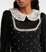 Rebecca Vallance Alivia embellished cr√É¬™pe minidress