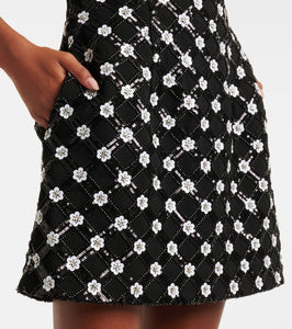 Rebecca Vallance Alivia embellished shift dress