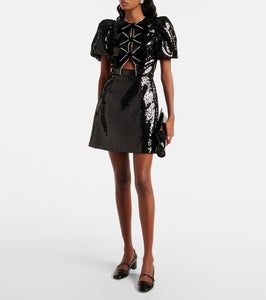 Rebecca Vallance Lena sequined minidress