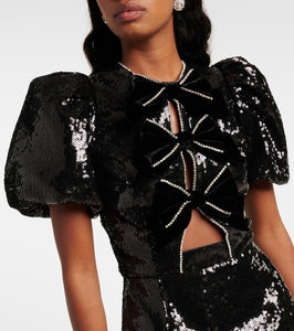 Rebecca Vallance Lena sequined minidress