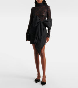 Rebecca Vallance x Nicky Hilton Delta lace minidress