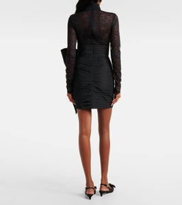 Rebecca Vallance x Nicky Hilton Delta lace minidress