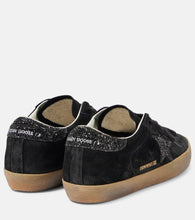 Golden Goose Super-Star glitter suede sneakers