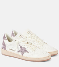 Golden Goose Ball Star glitter leather sneakers