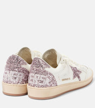 Golden Goose Ball Star glitter leather sneakers
