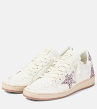 Golden Goose Ball Star glitter leather sneakers
