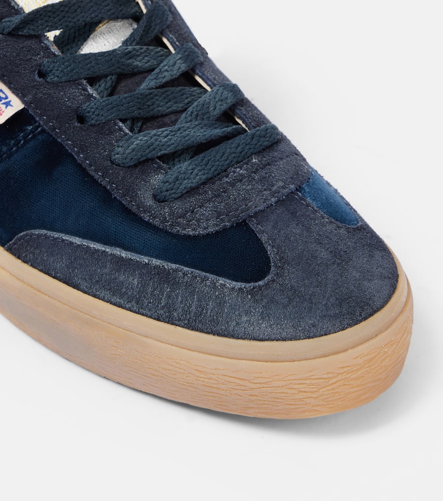 Golden Goose Soul Star velvet and suede sneakers