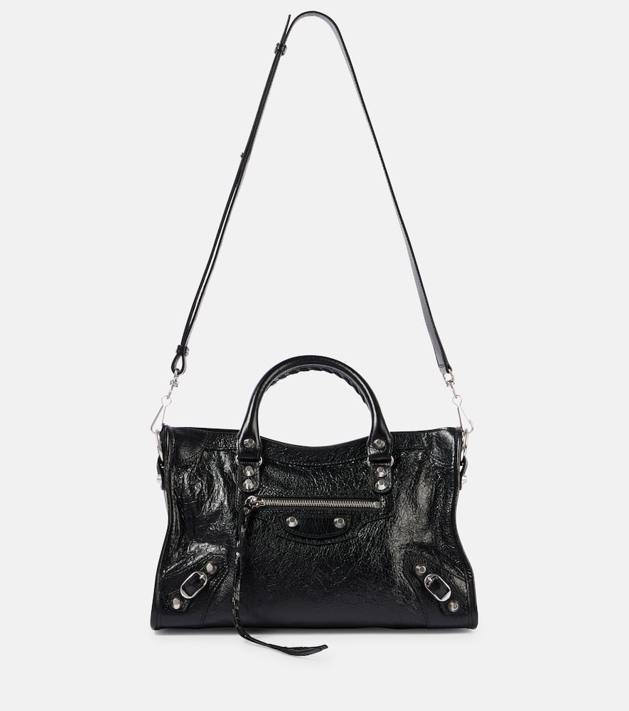 Balenciaga Le City Small leather tote bag. Shop Balenciaga Top-Handle Bags for women now.