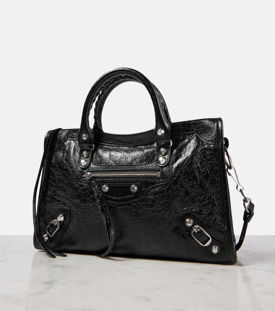 Balenciaga Le City Small leather tote bag