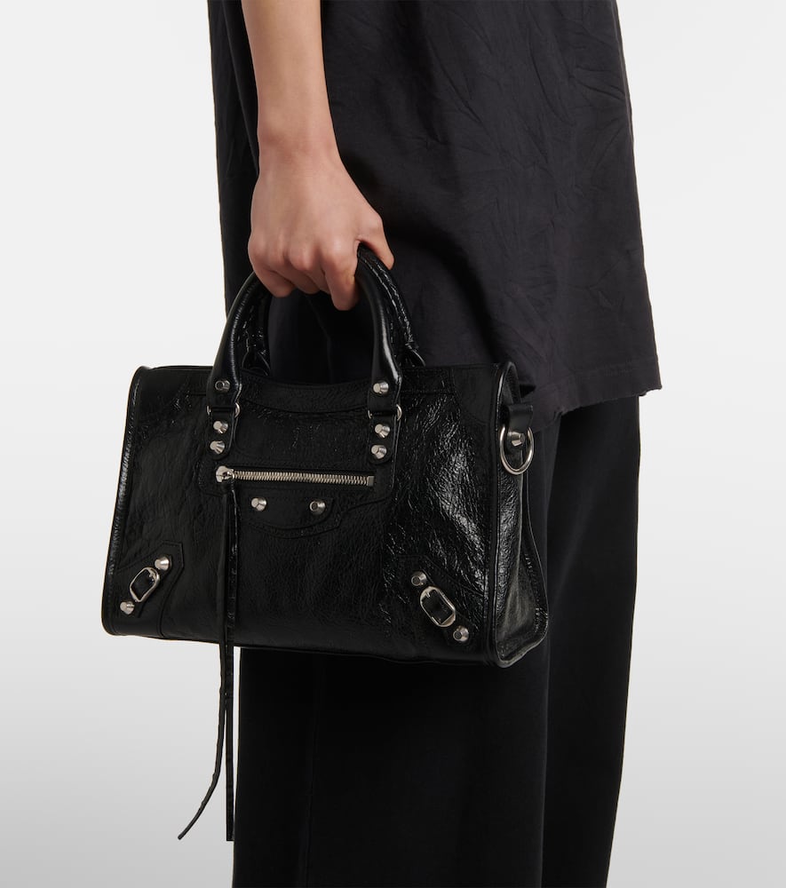 Balenciaga Le City Small leather tote bag