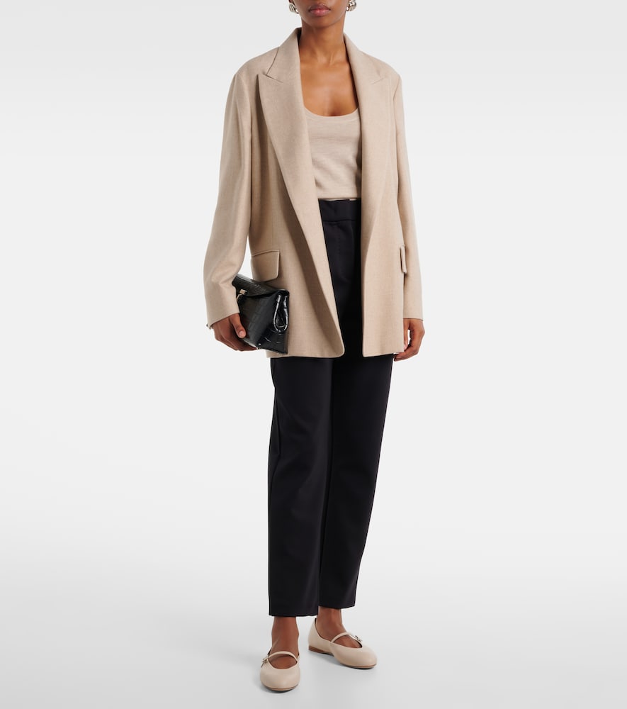 Max Mara Leather ballet flats