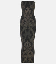 Wolford x Etro lam√É¬© jacquard midi dress