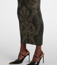 Wolford x Etro lam√É¬© jacquard midi dress