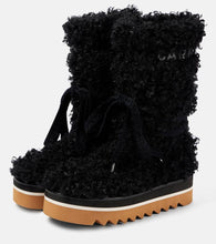 Stella McCartney Elyse faux fur snow boots