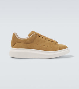 Alexander McQueen Oversized suede sneakers