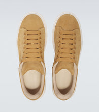 Alexander McQueen Oversized suede sneakers
