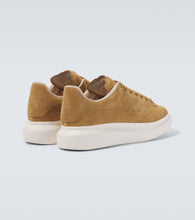 Alexander McQueen Oversized suede sneakers