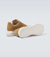 Alexander McQueen Oversized suede sneakers