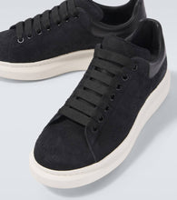 Alexander McQueen Oversized suede sneakers