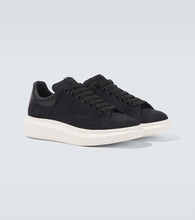 Alexander McQueen Oversized suede sneakers
